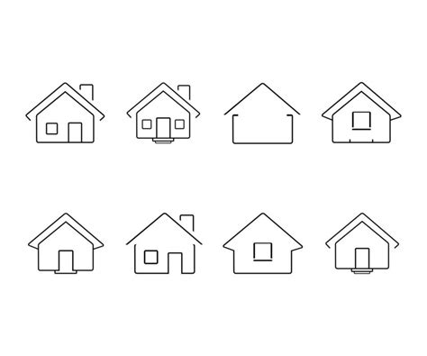 Image result for Simple House Outline