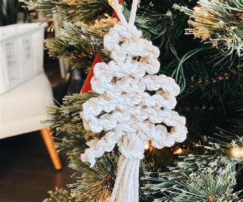 Easy Macrame Christmas Tree Ornament : 25 Steps (with Pictures ...