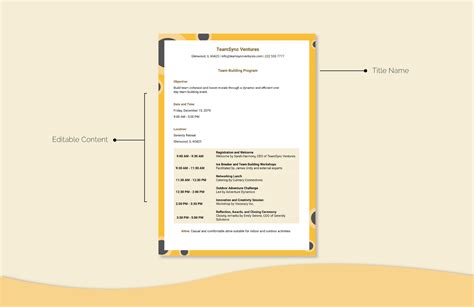 Program Design Template に対する画像結果