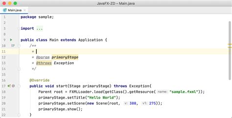 Toradh íomhá ar Java Documentation Example