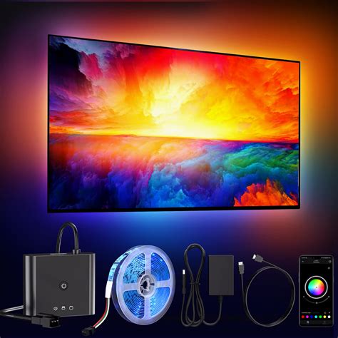 TV Led Lights, Led TV Backlight, Color Changing RGBIC TV LED Strip ...