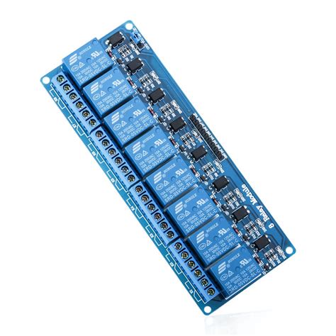 Afbeeldingsresultaten voor 8 Channel DC 5V Relay Module
