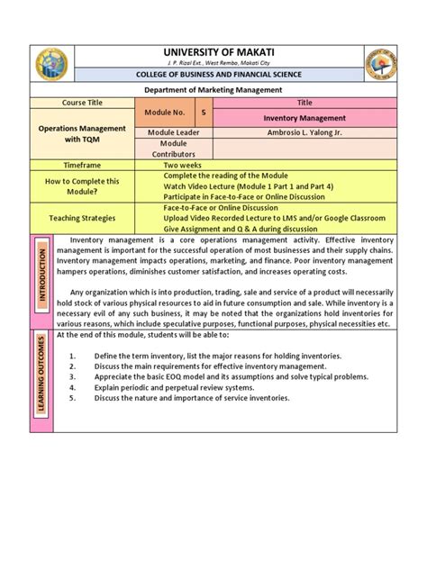 Organization and Management Module 5 に対する画像結果