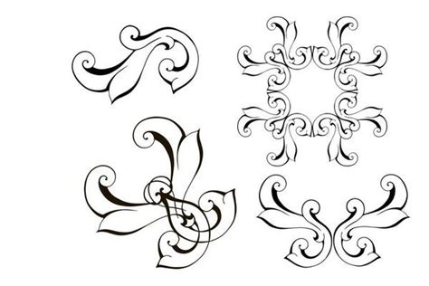 Image result for Free Vector Scroll Pattern
