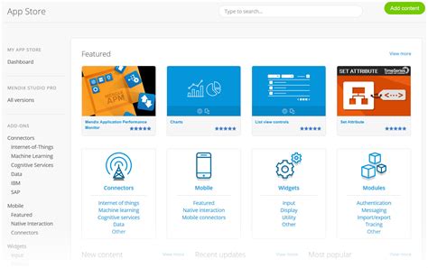 Image result for Mendix App Store