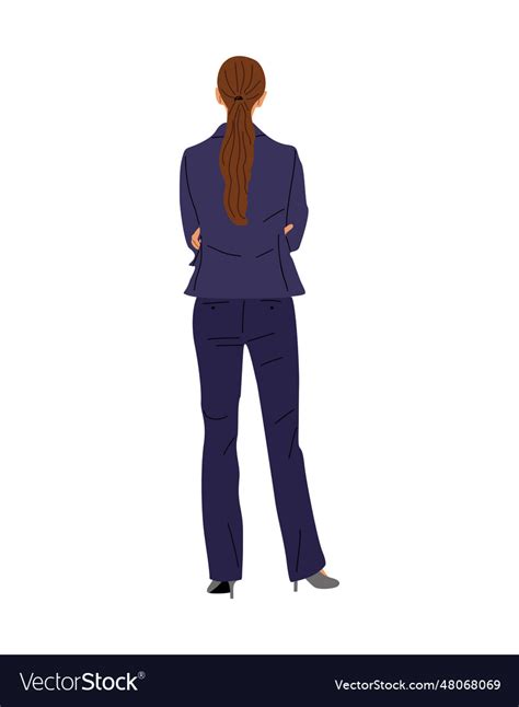 Image result for Woman Standing Back View Drawing