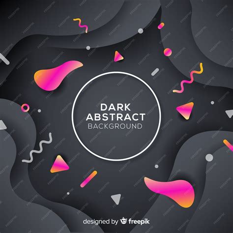 Free Vector | Dark abstract background