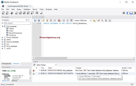 Image result for +CreateDatabase in MySQL