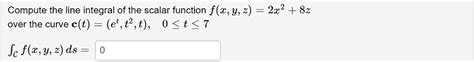 Toradh íomhá ar Finding Line Integral of a Scalar Function