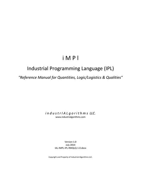 Image result for IPL Programming Language