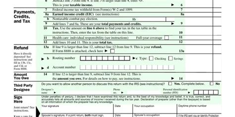 Image result for How to File 1040EZ Tax Form