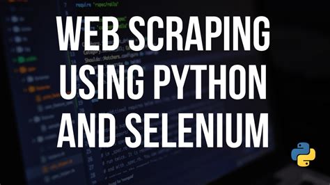 Image result for Selenium Web Scraping Python