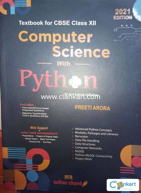 Image result for Preeti Arora Python Class 12