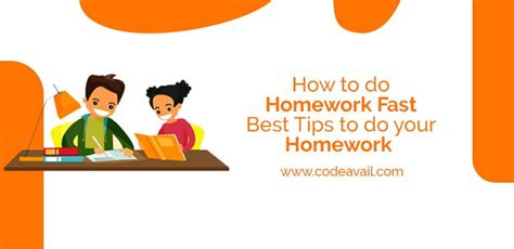 Image result for How to Do Your Homework Fast