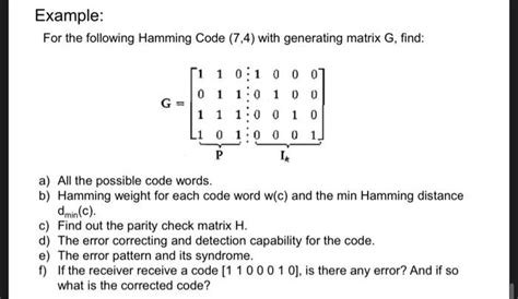 Afbeeldingsresultaten voor Hamming Code for Text
