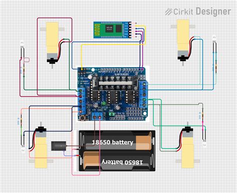 Image result for L293D Motor Driver Connection with Arduino