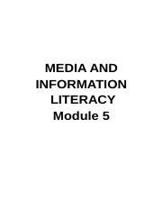 Mil Module 5 に対する画像結果