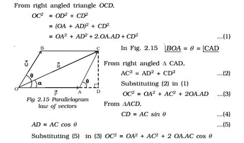 تصویر کا نتیجہ برائے Vector Addition Tan Alpha Formula