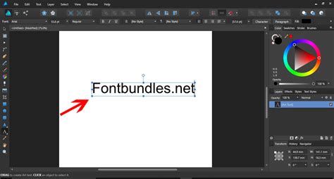 Image result for Affinity Designer Text