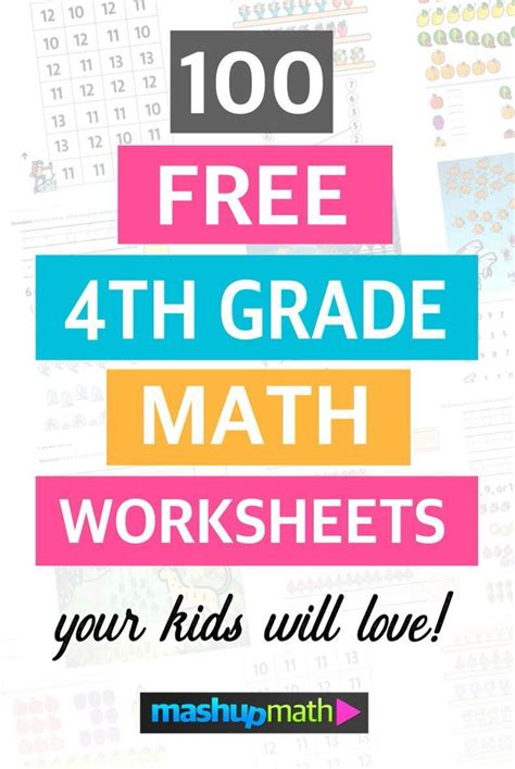 Image result for 4th Grade Math Worksheets with Answers