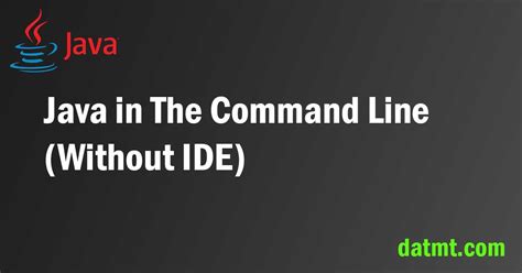 Toradh íomhá ar Use Command Line in Java