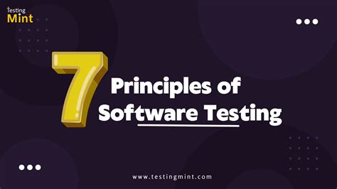 7 Principles of Software Testing に対する画像結果