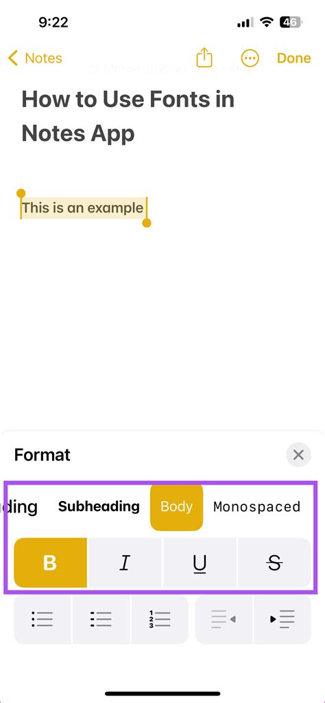 How to Change Fonts (and Font Size) in Apple Notes - Guiding Tech