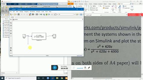 Afbeeldingsresultaten voor MATLAB Transfer Function Step Response