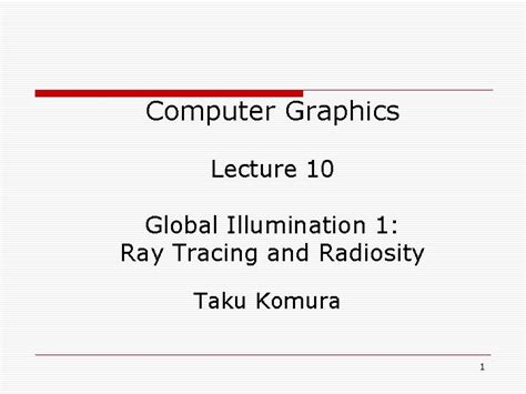 Point Source Illumination in Computer Graphics に対する画像結果
