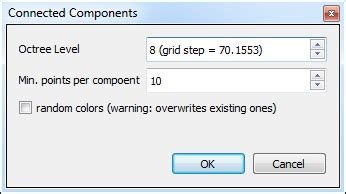 Connected Components Programming Label に対する画像結果