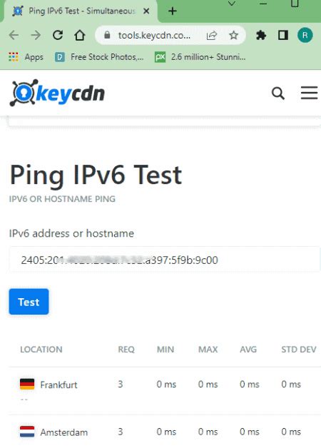 Image result for Ping Test IP Address