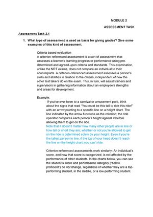 Image result for Assessment Task After Module