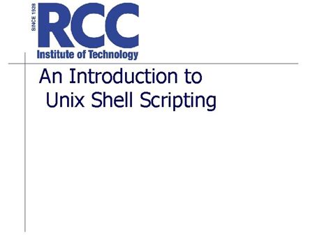 Image result for Introduction to Unix and Shell Programming