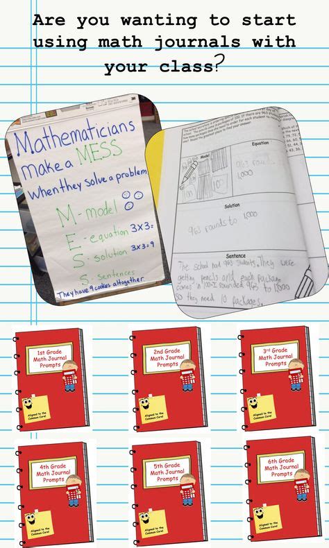 Image result for Writing in Math Journal Image