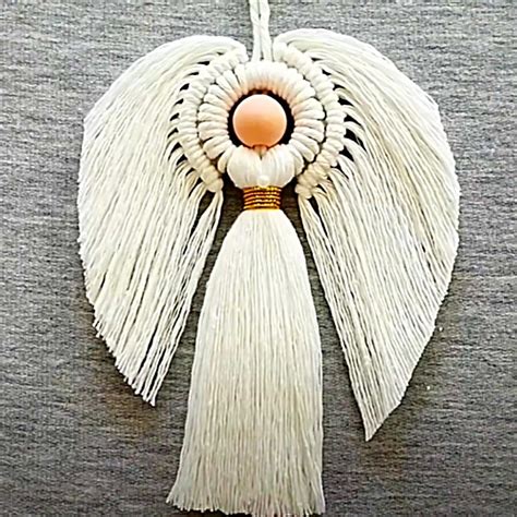 Image result for Tutorial Macrame Christmas Angel