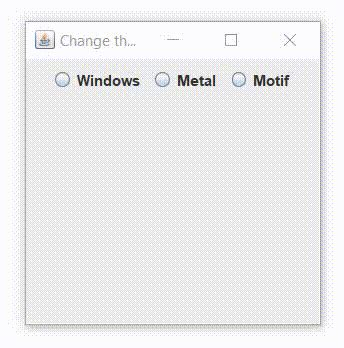 Image result for Java Swing Look and Feel