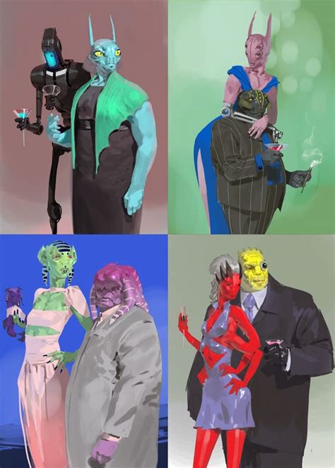 Image result for Alien Concept Art Character Design