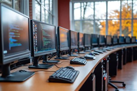 Afbeeldingsresultaten voor High-Tech Computer Setup with Coding