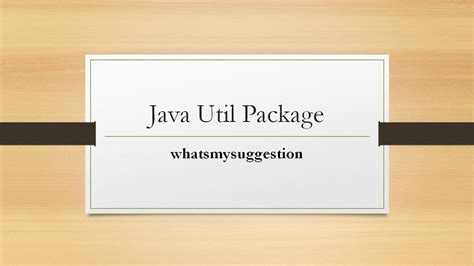 Java.util Package Flow Chart ਲਈ ਪ੍ਰਤੀਬਿੰਬ ਨਤੀਜਾ
