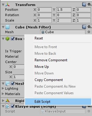 Image result for How to Edit a Script in Unity