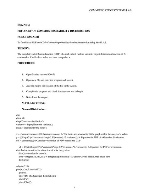 Image result for Matlab PDF CDF Overlay