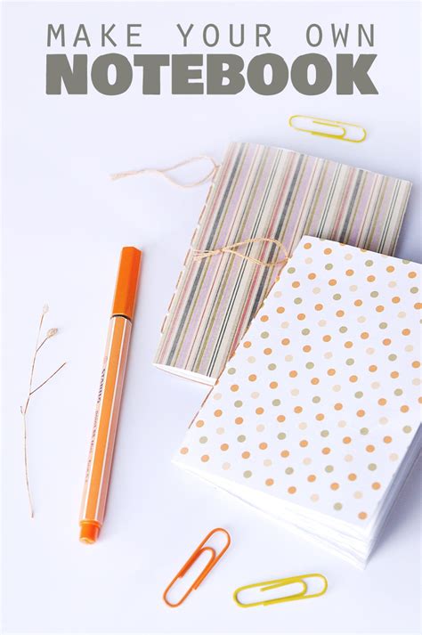 How to Make Your Own Notebook に対する画像結果