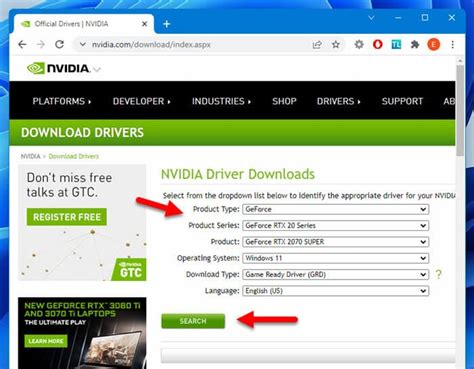 Toradh íomhá ar NVIDIA Graphics Driver Update