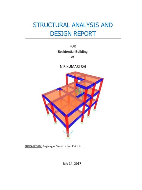 Structural Design Project Report Template に対する画像結果