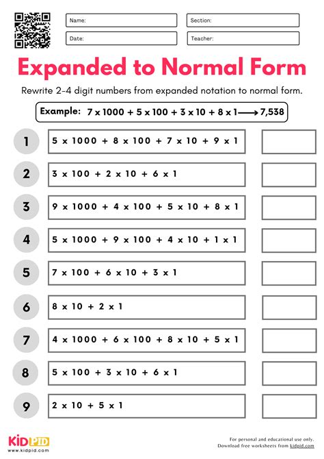Image result for Expanded Form Activity for Grade 3