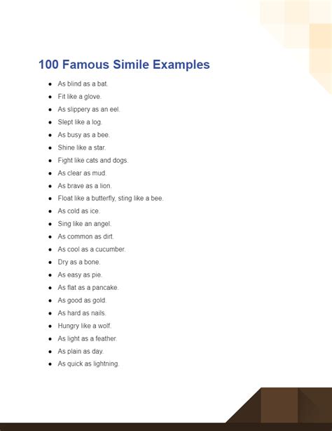 Image result for Examples of Similes