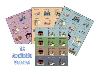 Afbeeldingsresultaten voor Visual Schedule Icons