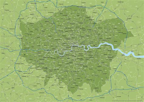 Image result for W1 Postcode London Map