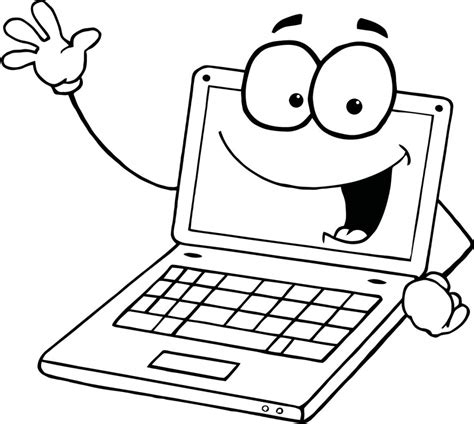 Image result for Computer Cartoon Drawing
