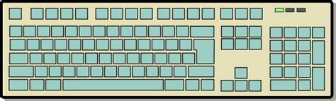 Colorful Computer Keyboard Clip Art に対する画像結果